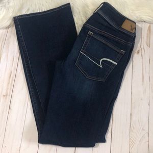 American Eagle Kick Boot Jeans Size 6 EUC